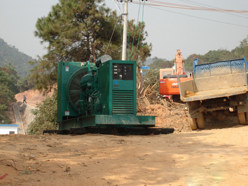 高速铁路公路建设发电机组租赁